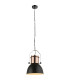 Kutum Dome Pendant Ceiling Light Copper Colored 1x E27-1