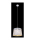 Becca Dome Pendant Ceiling Light White 1x E27-4
