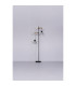 Mina Multi Arm Floor Lamp Black 2x E27-8