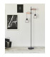 Mina Multi Arm Floor Lamp Black 2x E27-9