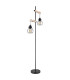 Mina Multi Arm Floor Lamp Matt Black 2x E27-2