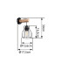Mina Wall Lamp Black 1x E27-6
