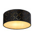 Sunna Cylindrical Ceiling Light Black 1x E27-1