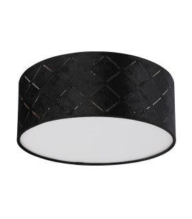 Sunna Cylindrical Ceiling Light Black 1x E27-2