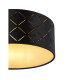 Sunna Cylindrical Ceiling Light Black 1x E27-4