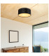Sunna Cylindrical Ceiling Light Black 1x E27-5