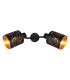 Tunno Twin Ceiling Spotlight Black 2x E14-4