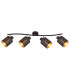 Tunno Ceiling Spotlight Bar Black 4x E14-3