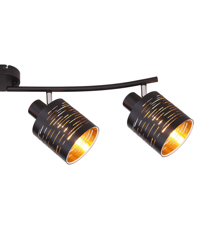 Tunno Ceiling Spotlight Bar Black 4x E14-5