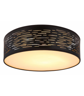 Tunno Cylindrical Ceiling Light Black LED 3000-6000K-1