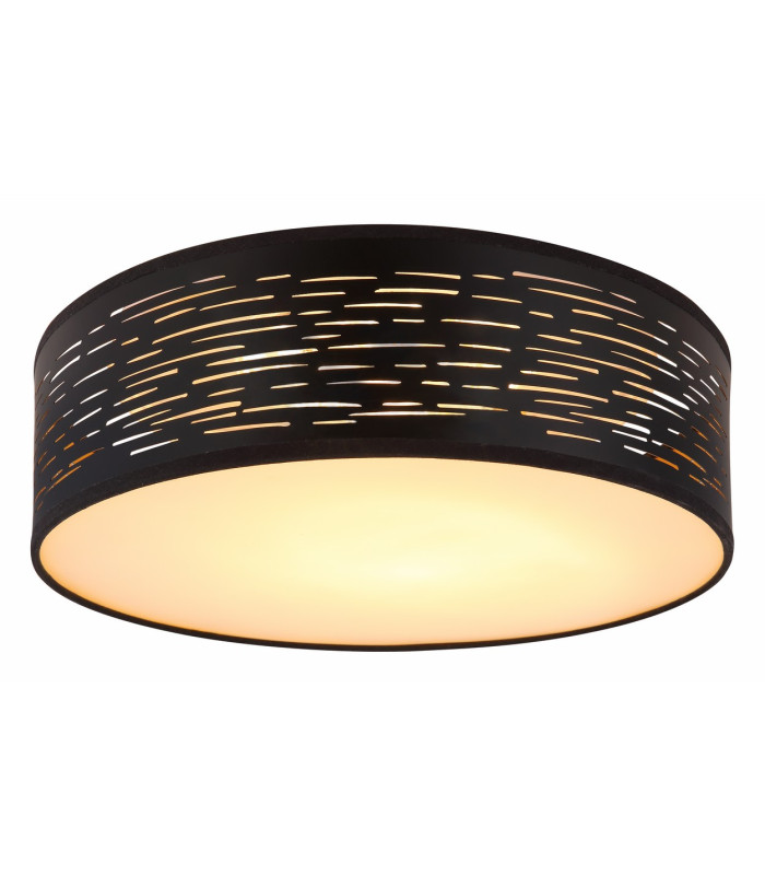 Tunno Cylindrical Ceiling Light Black LED 3000-6000K-1
