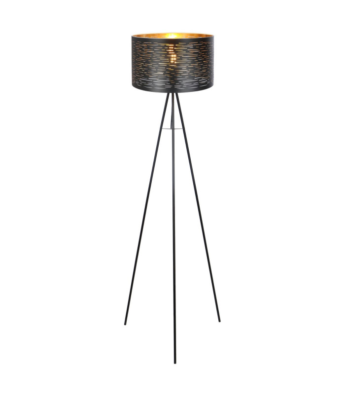 Tunno Tripod Floor Lamp Black 1x E27-1