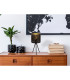 Tunno Table Lamp with Round Shade Black 1x E14-2
