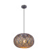 Solera Morrocan Spherical Pendant Ceiling Light Black 1x E27-1