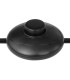 Blacky Arc Multi Arm Floor Lamp Matt Black Smoke Glass Shade 3x E14-4