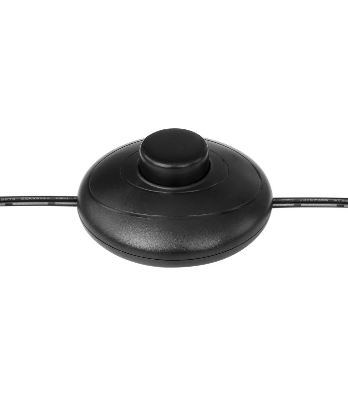 Blacky Glass Floor Lamp Black Glass Shade 1x E27-4