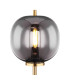 Blacky I Globe Table Lamp Brass-Coloured Glass Shade 1x E14-3