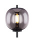 Blacky Globe Table Lamp Black Glass Shade 1x E14-3