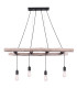 Irmgard Bar Pendant Ceiling Light Natural Color 4x E27-3