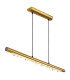 Felicitas Bar Pendant Ceiling Light Brass-Coloured LED 3000K-1