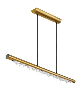 Felicitas Bar Pendant Ceiling Light Brass-Coloured LED 3000K-2