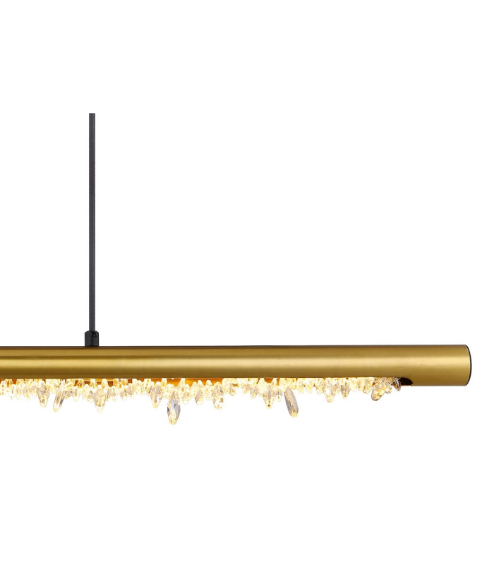 Felicitas Bar Pendant Ceiling Light Brass-Coloured LED 3000K-4