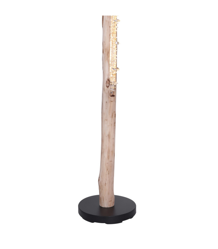 Felicitas LED Integrated Floor Lamp Wood LED Dimmable 3000K-3