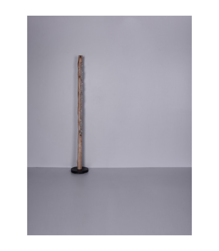 Felicitas LED Integrated Floor Lamp Wood LED Dimmable 3000K-8