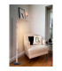 Felicitas LED Integrated Floor Lamp Wood LED Dimmable 3000K-9