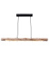 Felicitas 100cm Bar Pendant Ceiling Light Matt Black LED 3000K-3
