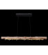 Felicitas 100cm Bar Pendant Ceiling Light Matt Black LED 3000K-6