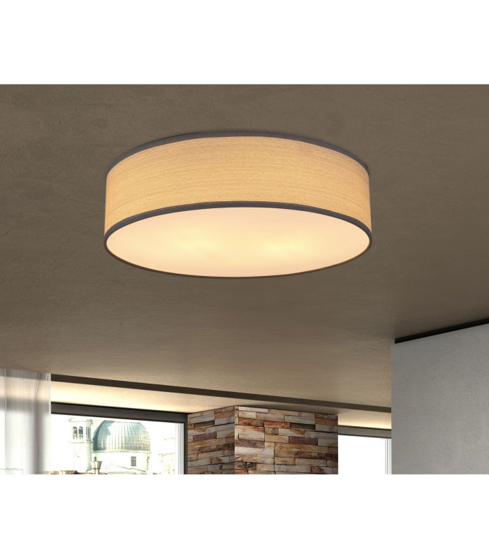 Varios Cylindrical Ceiling Light White 2x E27-7