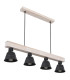 Günther Bar Pendant Ceiling Light Natural Color 4x E27-2