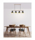 Günther Bar Pendant Ceiling Light Natural Color 4x E27-5