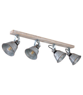 Günther I Ceiling Spotlight Bar White 4x E27-2