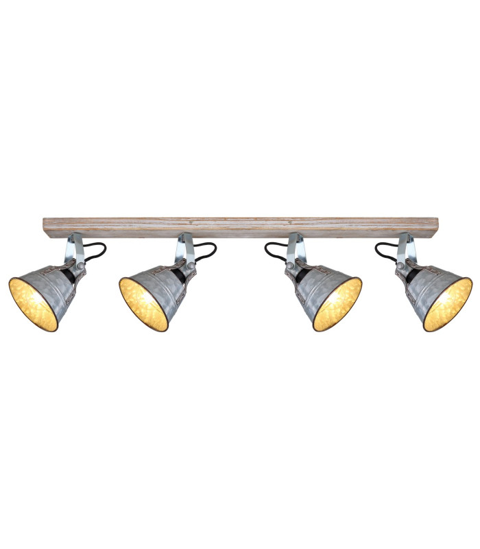 Günther I Ceiling Spotlight Bar White 4x E27-3