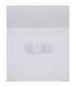 Pinni Cylindrical Pendant Ceiling Light White 1x E27-6