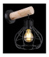 Clastra Wall Lamp Matt Black 1x E27-4