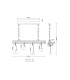 Ludi Bar Pendant Ceiling Light Black 4x E27-8
