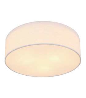 Ava Cylindrical Ceiling Light White 3x E27-1