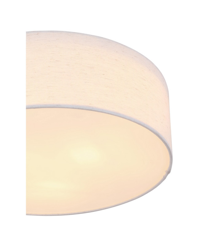 Ava Cylindrical Ceiling Light White 3x E27-3
