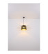 Ablona 35cm Cylindrical Pendant Ceiling Light Matt Black 1x E27-6
