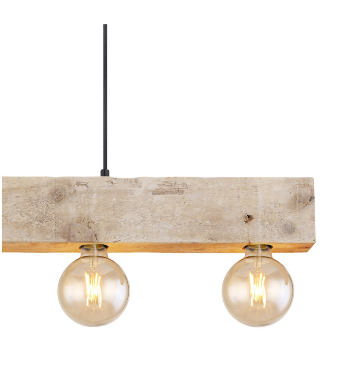 Adalie Bar Pendant Ceiling Light Matt Black 4x E27-4