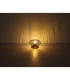 Normy Bedside Table Lamp Brass-Coloured Smoke Glass Shade 1x E27-5