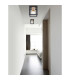 Hagar Semi Flush Ceiling Light Matt Black 1x E27-7