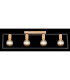 Daniel Ceiling Spotlight Bar Matt Black 4x E27-6