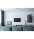 Daniel Ceiling Spotlight Bar Matt Black 4x E27-7