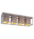 Thomas Ceiling Spotlight Bar Silver Colored 4x E27-1