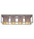 Thomas Ceiling Spotlight Bar Silver Colored 4x E27-3