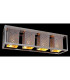 Thomas Ceiling Spotlight Bar Silver Colored 4x E27-5